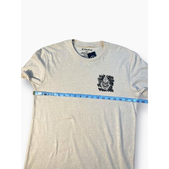 Volcom T-Shirt Mens S Oat Beast Flight Short Sleeve Crew Neck Logo NWT - Picture 4 of 8